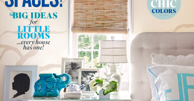 House Beautiful July August 2015 Leontine Linens